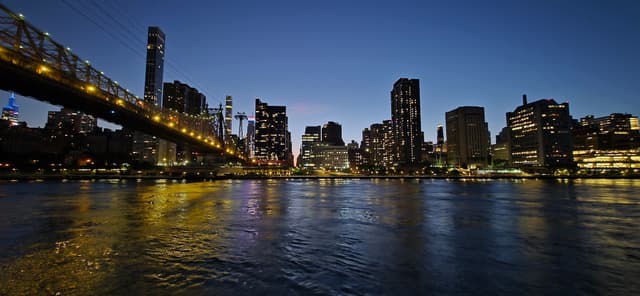 City Lights at Dusk