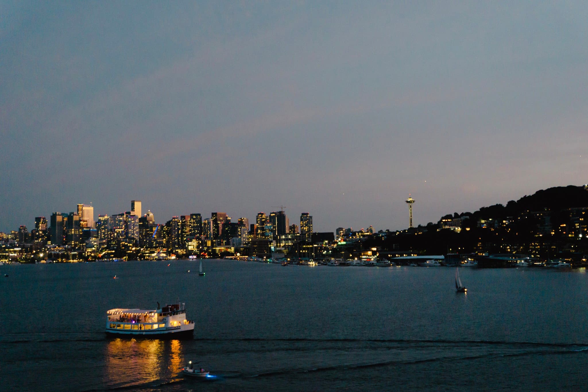 Seattle Skyline from Gas Works Park