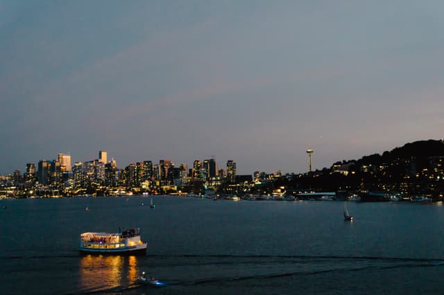 Seattle Skyline from Gas Works Park