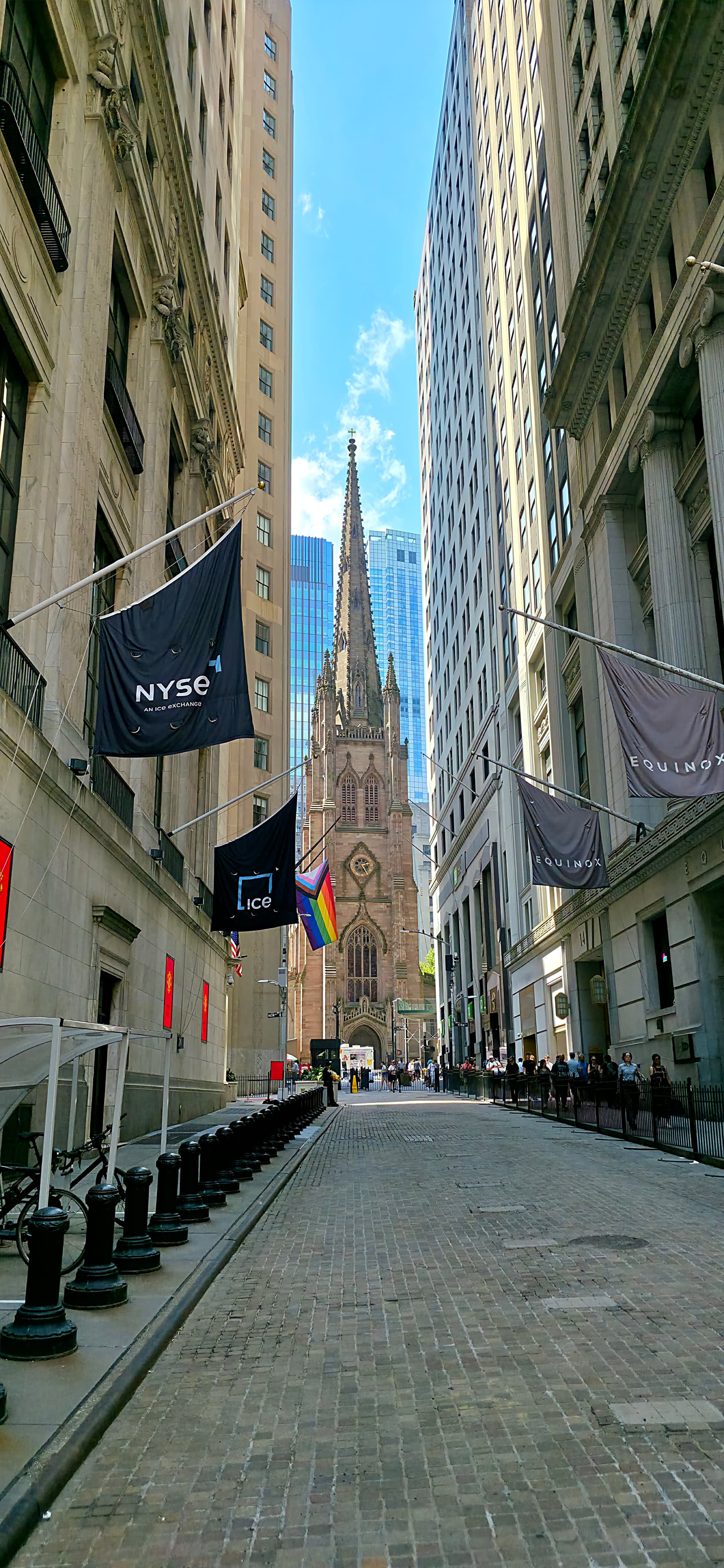Historic Church Amidst Skyscrapers