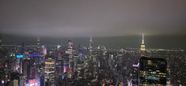 City Lights at Dusk