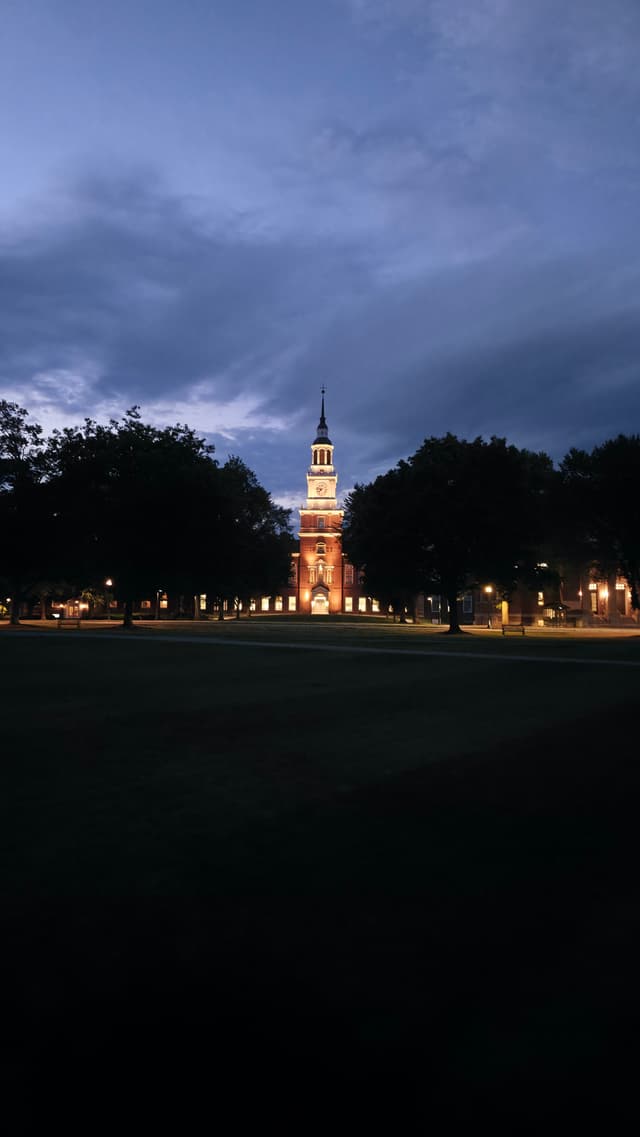 Twilight at the Clock Tower